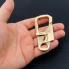 NEWTRO Carabiner Keychain Clip - Double Action Locking Key Organizer