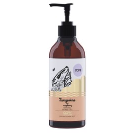 Yope YOPE Natural Shower Gel | Neutral pH | Ultra-gentle cleansers| Tangerine extract | Plant glycerine | Vegan Formula| 97% Natural ingredients | Tangerine and Raspberry 400ml
