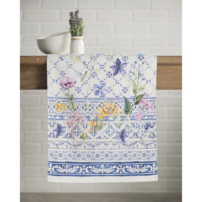 Maison d' Hermine Tablerunners 100% Cotton Decorative Easter Tablerunner Washable