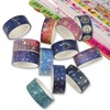 Eclovane 12 Rolls Washi Tape Set - Galaxy Purple Decorative