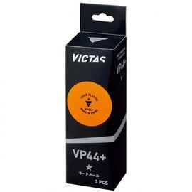 VICTAS VP44+ 1 Star 3-Pack Table Tennis Balls Large Balls 126000