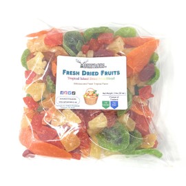 Yankee Traders Brand Tropical Island Dried Fruit Blend Mix, 2 Pound