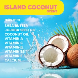 Onyx Professional Hard as Hoof Nail Strengthening Cream, Coconut Scent - Nail Growth and Conditioning Cuticle Cream Stops Splits, Chips, Cracks & Strengthens Nails, 1 oz