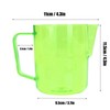 600ml Milk Frothing Pitcher Acrylic Cup Coffee Steaming Pitchers Latte