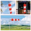 Yardwe Windsock 60cm Airport Windsock Rip-stop Wind Direction Measurement Sock