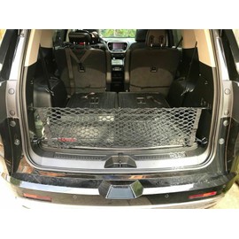 EACCESSORIES EA Rear Trunk Organizer Cargo Net for GMC Acadia 2017-2023 – Envelope Style Cargo Net for SUV - Premium Mesh Elastic Car Trunk Organizer Vehicle Carrier Storage–Compatible with GMC Acadia