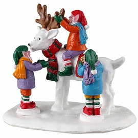 Lemax Village Collection Reindeer Snowman