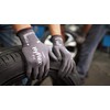 Ansell HyFlex 11-840 Work Gloves, Multi-purpose, Construction, Mechanic Glove Abrasion-resistant,