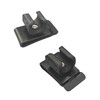 YIUWLMN 2Pcs Cap Flashlight Holder Soft Rubber Material Flashlight Holder