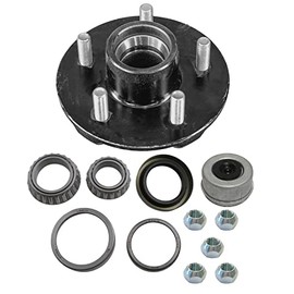 TK Trailer Parts 3.5k Pre-Greased Hub Assembly - 3500 lb 5 Lug (L68149) - 5x4.5 Bolt Pattern