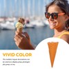 VOSAREA Ice Cream Cone Toy Ice Cream Cone Decoration Plastic