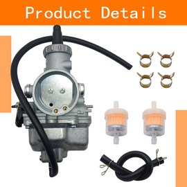 FINDCARB VM26 30mm Carburetor PZ30 200cc 250cc Fit For Mikuni For Hawk Go-kart For Honda Quad ATV Dirt with Air Filter with Manual-Operated Choke