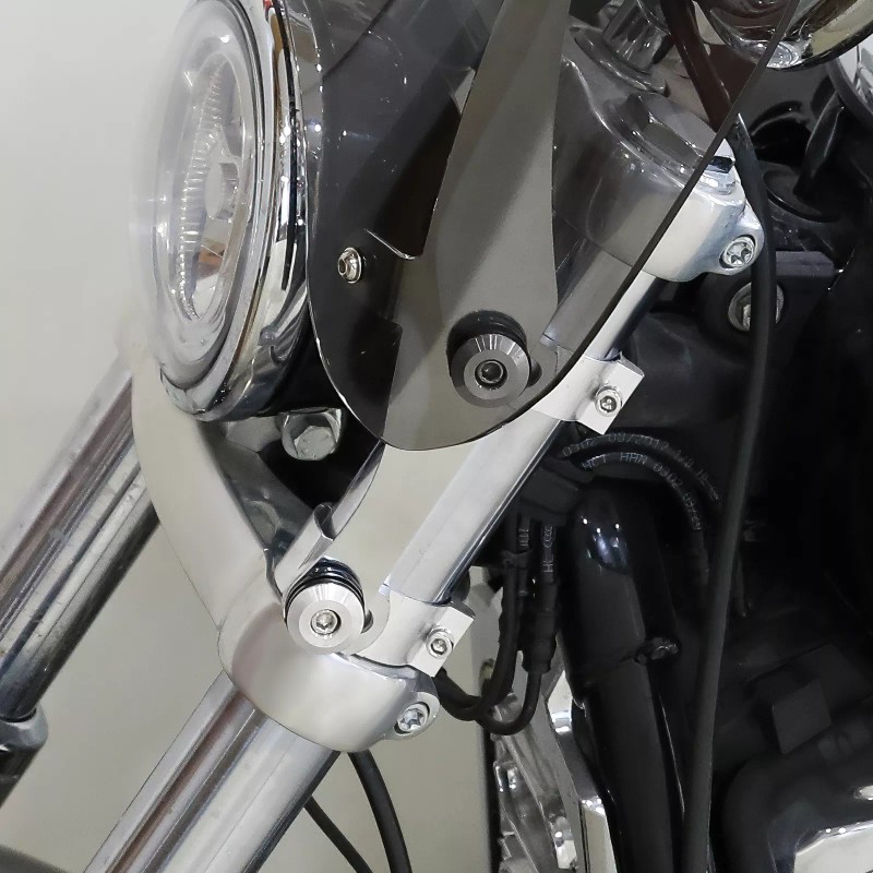 TCMT 39mm Windshield Fairing Mount Fork Clamps Clip Fit For