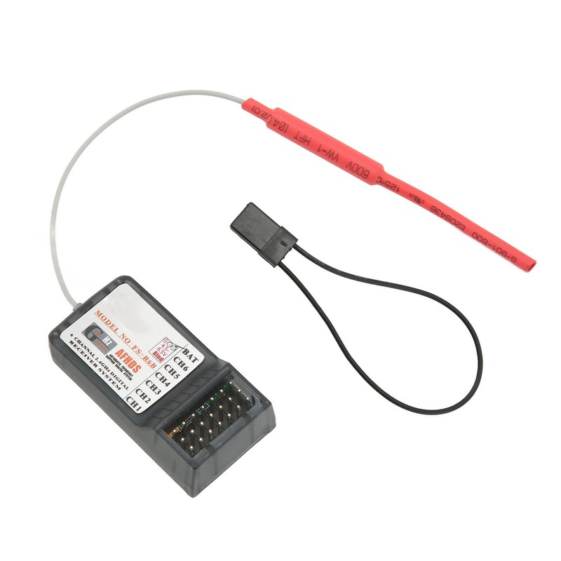 FS R6B 2.4Ghz 6CH RC Receiver for FlySky I6 I10