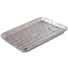Kingfisher BBQTRAY Disposable BBQ Grill Foil Trays - Silver (Pack