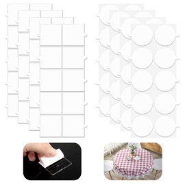 Thinp 80 Pcs Clear Table Cloth Clips Table Cloth Holder Clips Picnic Table Clips ThickTable cloth Clips for Outdoor Windproof Table Cover Clips for Home Wedding Party Photo Mounting Picnic Outdoor