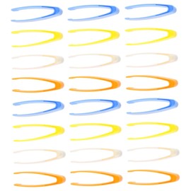 Kisangel Enhance Fine Motor Skills 24pcs Plastic Tweezers for Boys and Girls Sensory Play Tools Tongs for Toddlers