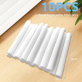 Besky 10 Pieces Small Humidifier Sticks Filter Replacement Wick, Humidifiers Filter Sticks, Humidifiers Refill Sticks for Cool Mist Humidifiers Portable Diffuser 350ml Mini Humidifier