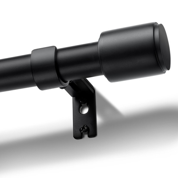 Modern Curtain Rods for Windows 32 to 48 inch,1 Inch