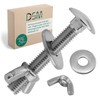 DSM - Carriage Bolts M6 x 90mm DIN 603 -