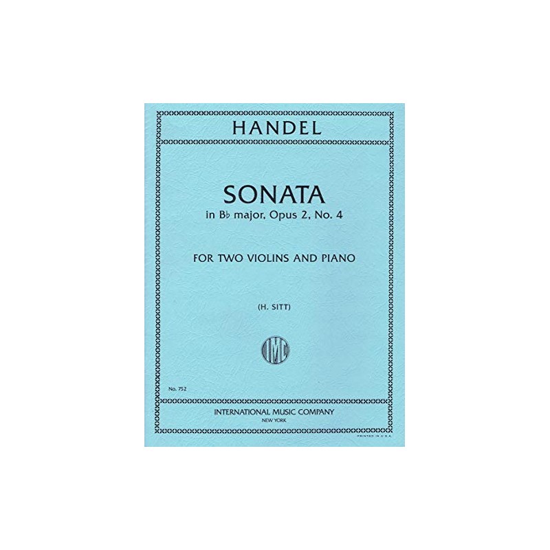 Handel Sonata in Bb Major