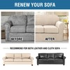 H.VERSAILTEX 4 Piece Stretch Couch Covers for 3 Cushion Couch