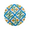 Hand-Painted Portuguese Ceramic Tile Round Trivet (TRT6)
