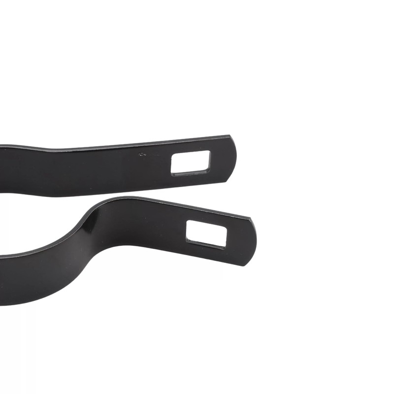 Black Coated Chain Link Tension Band, Durable Steel Chain Link