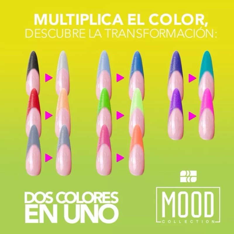 Nail Factory Polvo Acrílico Mood Collection Nail Factory 8 Tonos