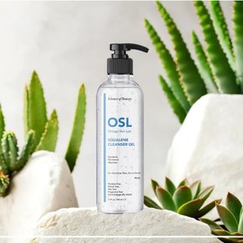 OSL Omega Skin Lab OSL Squalene Cleansing Gel 200ml - Friendly Solution for Sensitive and Dry Skin Enriched with Allantoin and Panthenol, Cleanser for Oily Skin, Skin Cleanser, Gel Pure