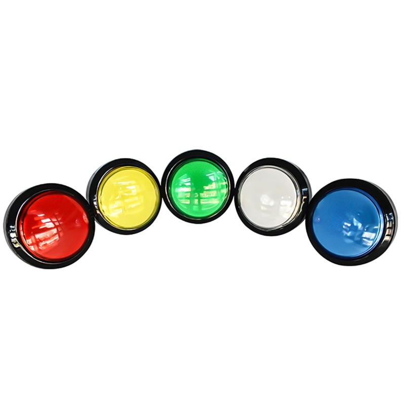 Push Button Micro Switch 46mm Round DC 12V LED Illuminated