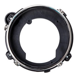 HY-SPEED 110384 Headlight Bracket Passenger Side Compatible with 1997 1998 1999 2000 2001 2002 2003 2004 2005 2006 97-06 Wrangler Plastic Black