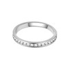 Women's Stainless Steel (316L) Stackable Band Ring, 2mm Wide, Full