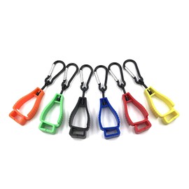 Bamyli 6 Stück Handschuhclips, Handschuhhalter, Arbeitshandschuh, Grabber Clip für Arbeiten im Freien, Handschuhzange für Arbeitshandschuhe