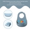 UBINGSOPA Silicone Baby Bibs – Adjustable, Soft, Waterproof & Durable,