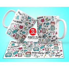 15 Tazas Enfermería Enfermeros Punto Zu                                                                                                               
