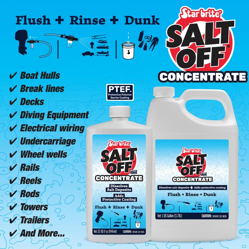 STAR BRITE Salt Off Concentrate - Ultimate Salt Remover Wash