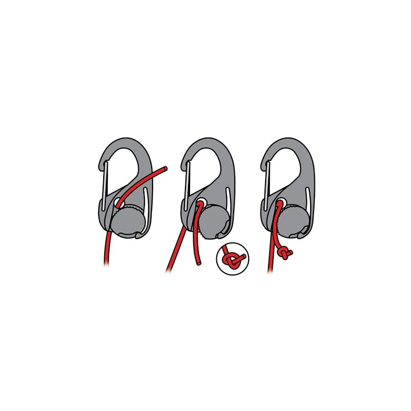 Nite Ize CamJam Cord Tightener - Adjustable Rope System 4-Pack