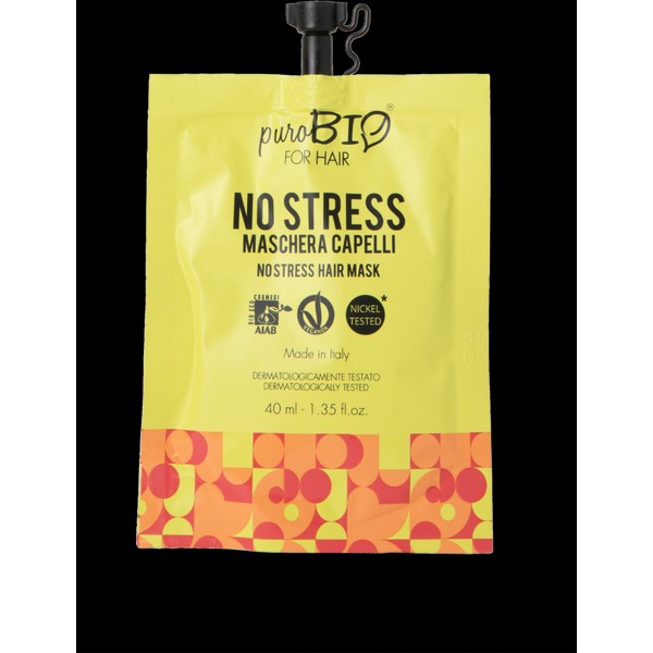puroBIO Cosmetics FOR HAIR No Stress Mask, 40 ml