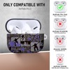 Gedicht Airpods Pro 2 Case, Cute Skateboard Pattern TPU Soft