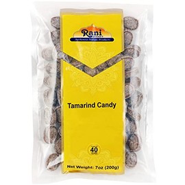 Rani Tamarind Candy 7oz (200g) ~ Indian Tasty Treats | Vegan | Gluten Friendly | NON-GMO | Indian Origin