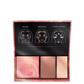 Avon Ultra Colour 3-in-1 Face Palette, Versatile Makeup for Radiant Skin, Golden Hour