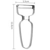 SharpPeel Stainless Steel Julienne Vegetable Peeler – Super-Sharp Blade Matchstick-Sized