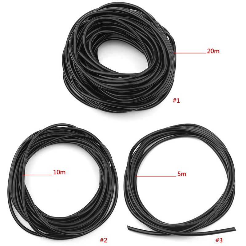 Fdit Irrigation Pipe, 5m 10m 20m 3 Types of PVC