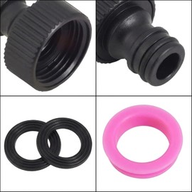3/4 Inch Garden Hose Quick Connector Kit 2-Piece Plastic