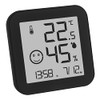 TFA Dostmann Digital Thermo-Hygrometer Black & White 30.5054.01, E-Ink Display,