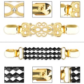 Dress Clips Sweater Clips Dress Clips Back for Adjustment Scarf Clip Clothes 4pcs Clips Sweater Clips to Hold Sweater Together Clip for Clothes Sweater Shawl Clips Set Pants Tightener Clip for Clothes