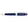 THINGS REMEMBERED Engraved Cross Bailey Blue Lacquer & Chrome Ballpoint