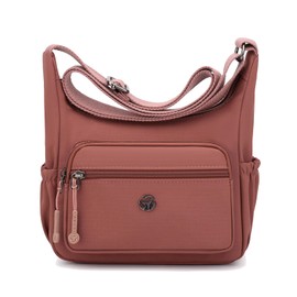 ModaZeal Small Crossbody Bags for Women Nylon Summer Travel Handbag Women Side Shoulder Bags Multiple Pockets Messenger Bag for Work Travel Shopping