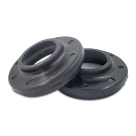 Autoacc Aisladores de resorte helicoidal frontales superiores, aisladores de resorte helicoidal compatibles con Cherokee XJ, 93-98 Grand Cherokee ZJ, 97-06 Wrangler TJ, 86-92 Comanche MJ, 84-90